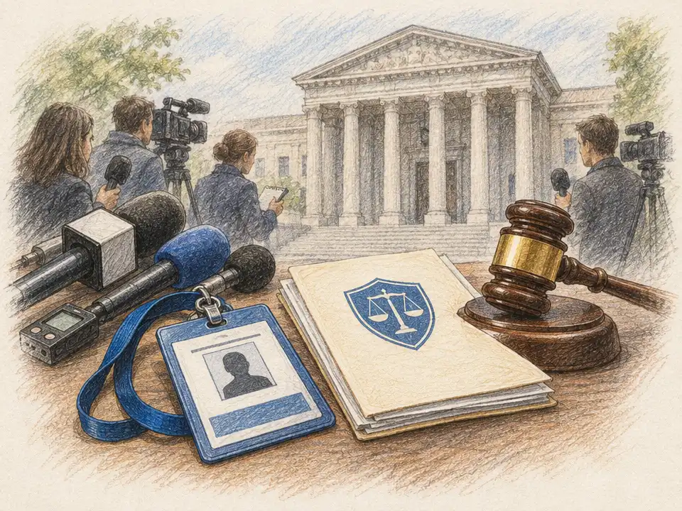 Judge Keeps CNN, MS NOW and in White House Press Area