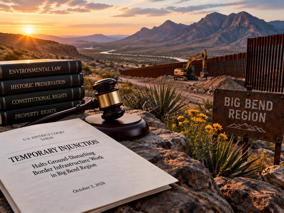 Big Bend Ruling Puts Border-Waiver Authority on Trial