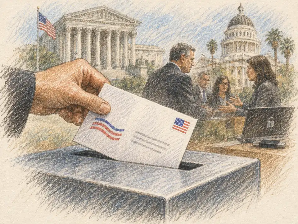 DOJ Targets 20,000 California Ballots, Warns Election Officials