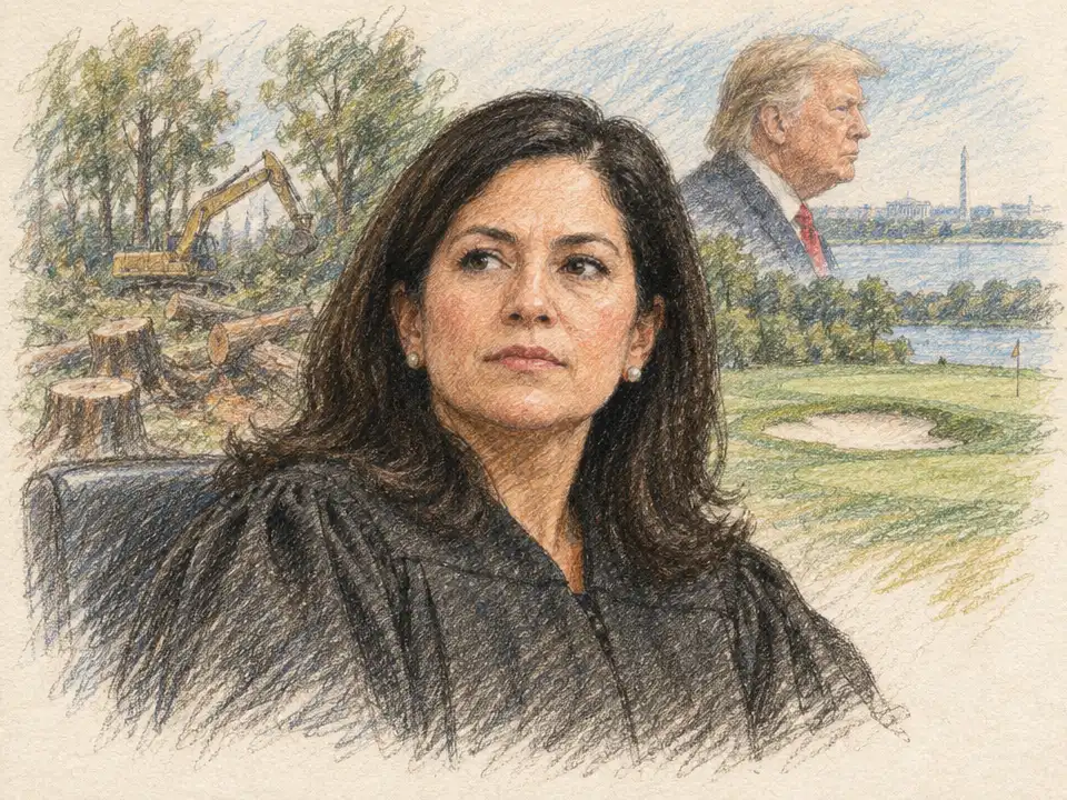 Judge Rejects DOJ Bid as Trump Sets D.C. Golf-Course Start